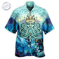 Ocean Set Soul Hawaiian Shirt For Island Vacations, Resort Wear, And Relaxed Seasonal Style