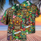 Tropical Island Tiki Hawaiian Shirt With All Over Print For Beach Getaways Resort Outings And Thoughtful Gifting
