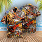 Violin Hawaiian Shirt With All Over Print For Coastal Adventures Summer Events And Everyday Comfort