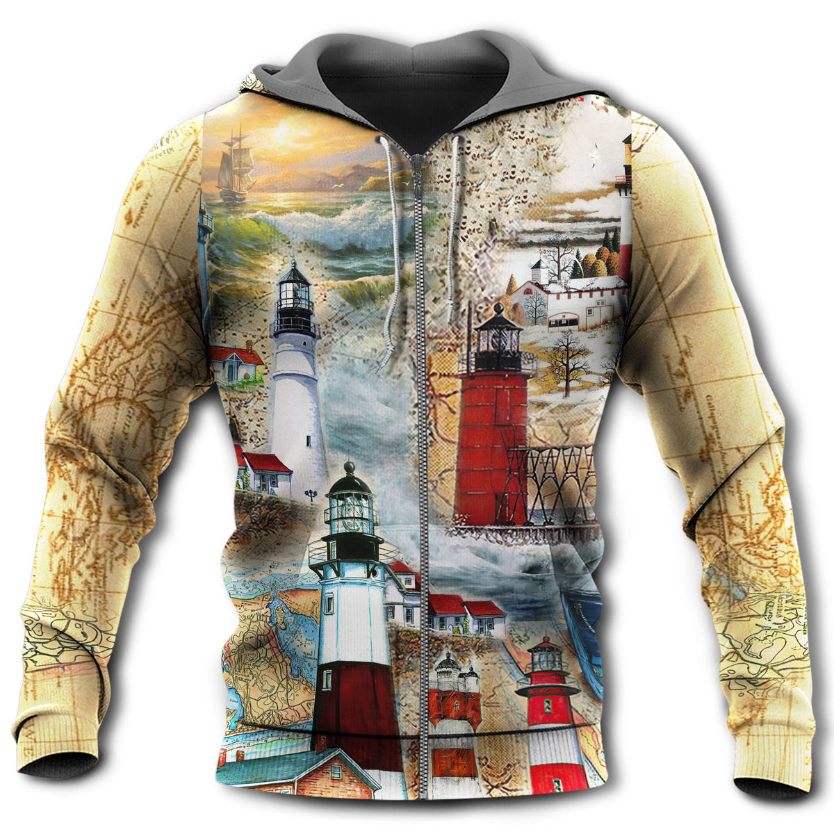 Past Lighthouse Hoodie For Weekend Trips Relaxed Outfits And Thoughtful Gifting