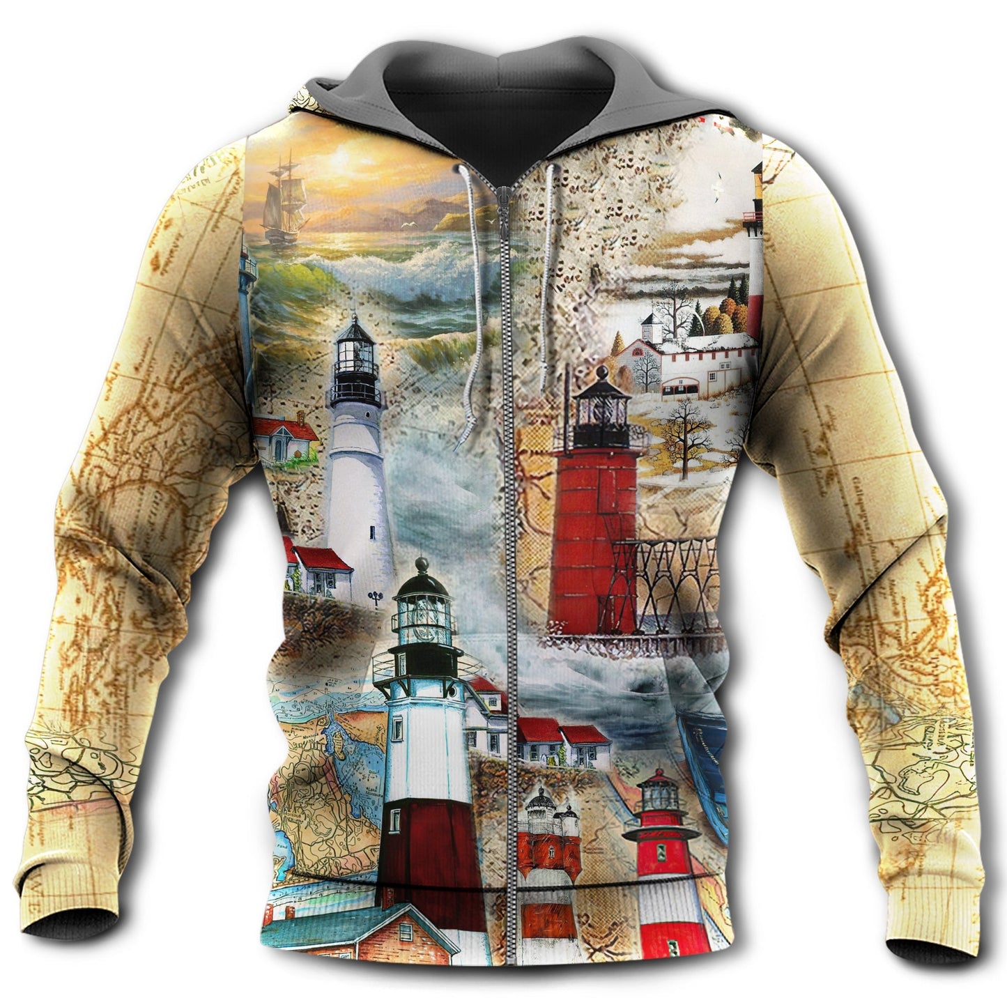 Past Lighthouse Hoodie For Weekend Trips Relaxed Outfits And Thoughtful Gifting