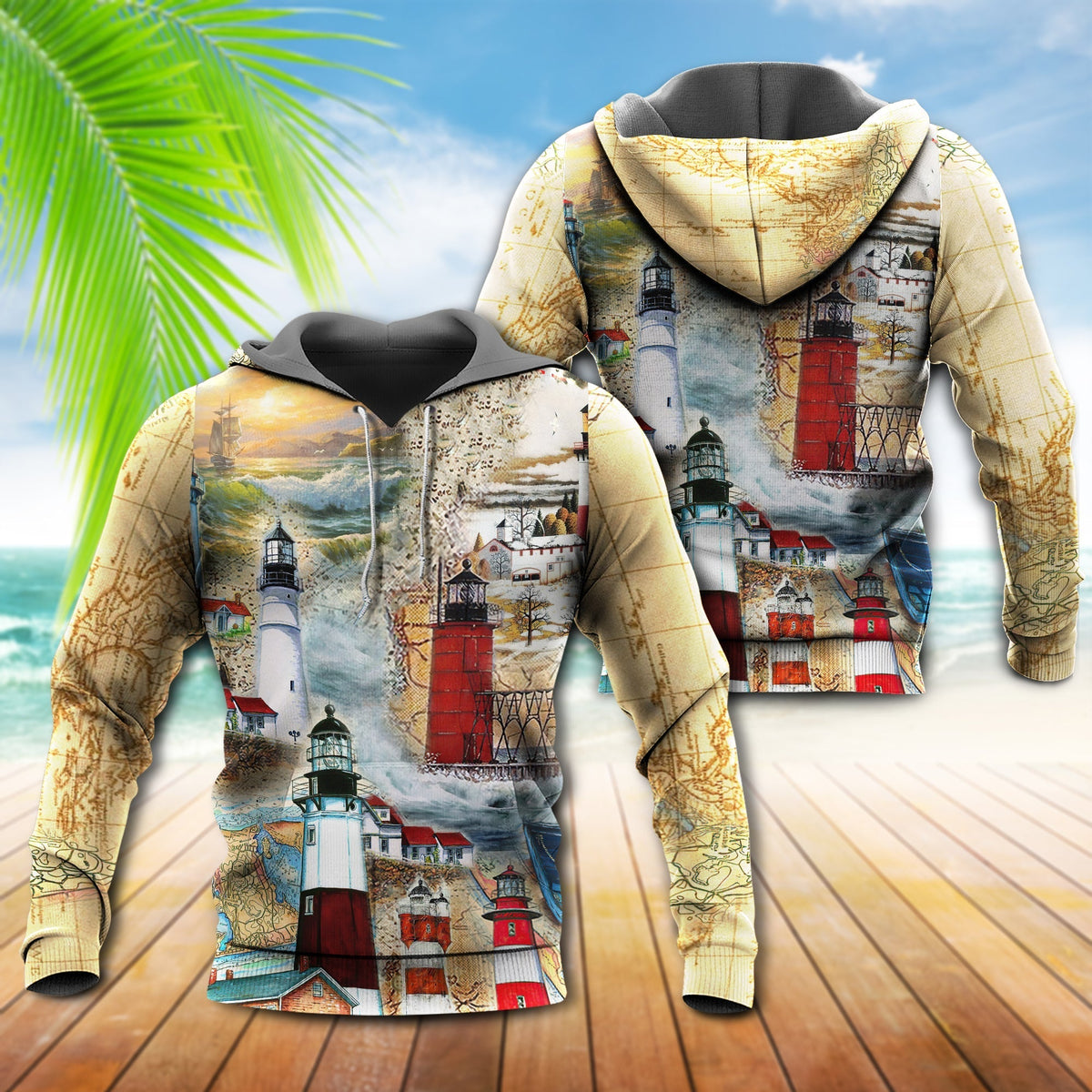 Past Lighthouse Hoodie For Weekend Trips Relaxed Outfits And Thoughtful Gifting