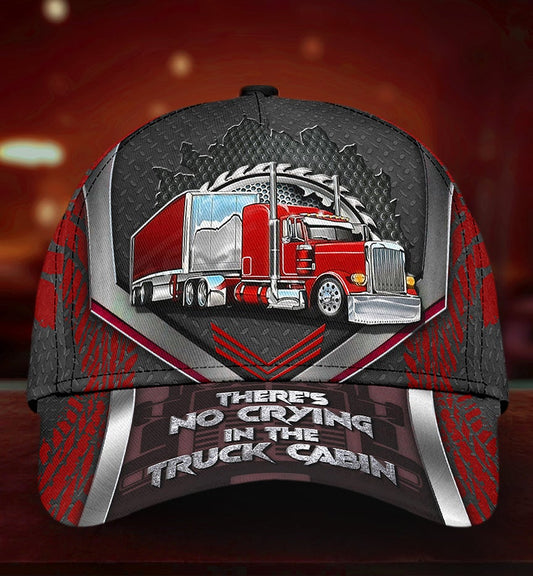 No Crying In The Truck Cabin Classic Cap For Holiday Adventures Parties And Comfortable Styling
