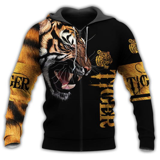 Tiger Skin Power Hoodie For Nature Inspired Streetwear Weekend Trips And Comfort
