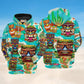 Tiki Aloha Summer Vibe Hoodie For Comfortable Daily Outfits Holidays And Casual Wear