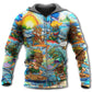 Tiki Aloha Surfing Sunset Hoodie For Casual Activities Seasonal Outings And Gift Ideas