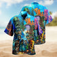 Tiki Ocean Hawaiian Shirt For Resort Trips, Coastal Parties, And Warm Weather Style