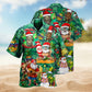 Christmas Creative Pattern Hawaiian Shirt For Holiday Parties, Tropical Vacations, And Festive Gift Giving