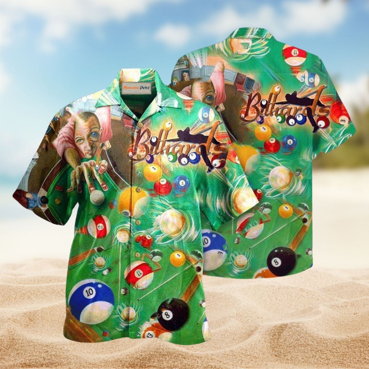 It Worked In My Head Billiard Hawaiian Shirt For Summer Vacation Beach Travel And Relaxed Casual Wear