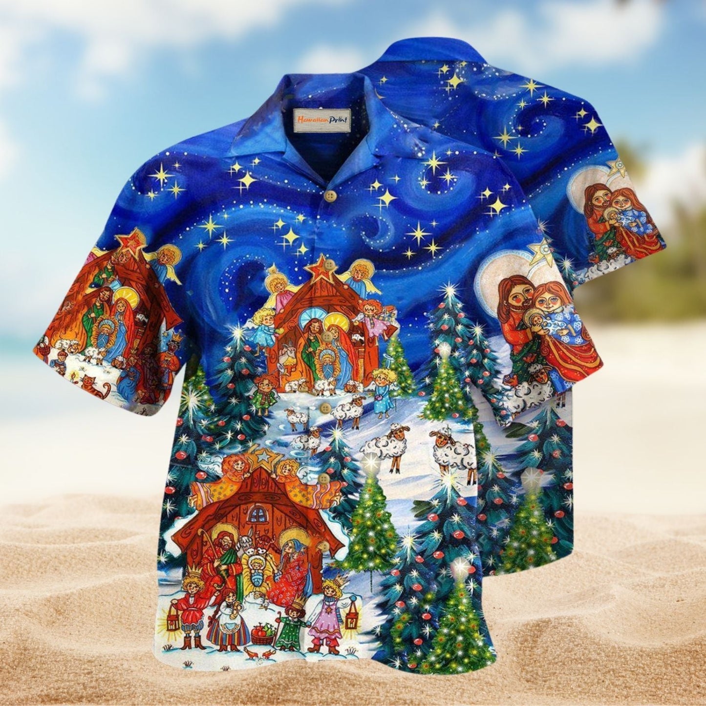 Faith It Is All About Jesus Hawaiian Shirt For Summer Vacation Beach Travel And Relaxed Casual Wear
