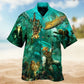 Ocean Into The Sea I Go Hawaiian Shirt For Resort Travel Summer Events And Thoughtful Casual Gifting
