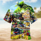 Train Track Full Of Possibilities Hawaiian Shirt For Resort Travel Scenic Drives And Casual Summer Wear