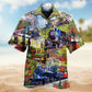 Spring Trains Hill Hawaiian Shirt For Island Vacations, Resort Wear, And Relaxed Seasonal Style