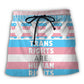 Rainbow Pride Beach Shorts For Beach Days And Comfortable Daily Use