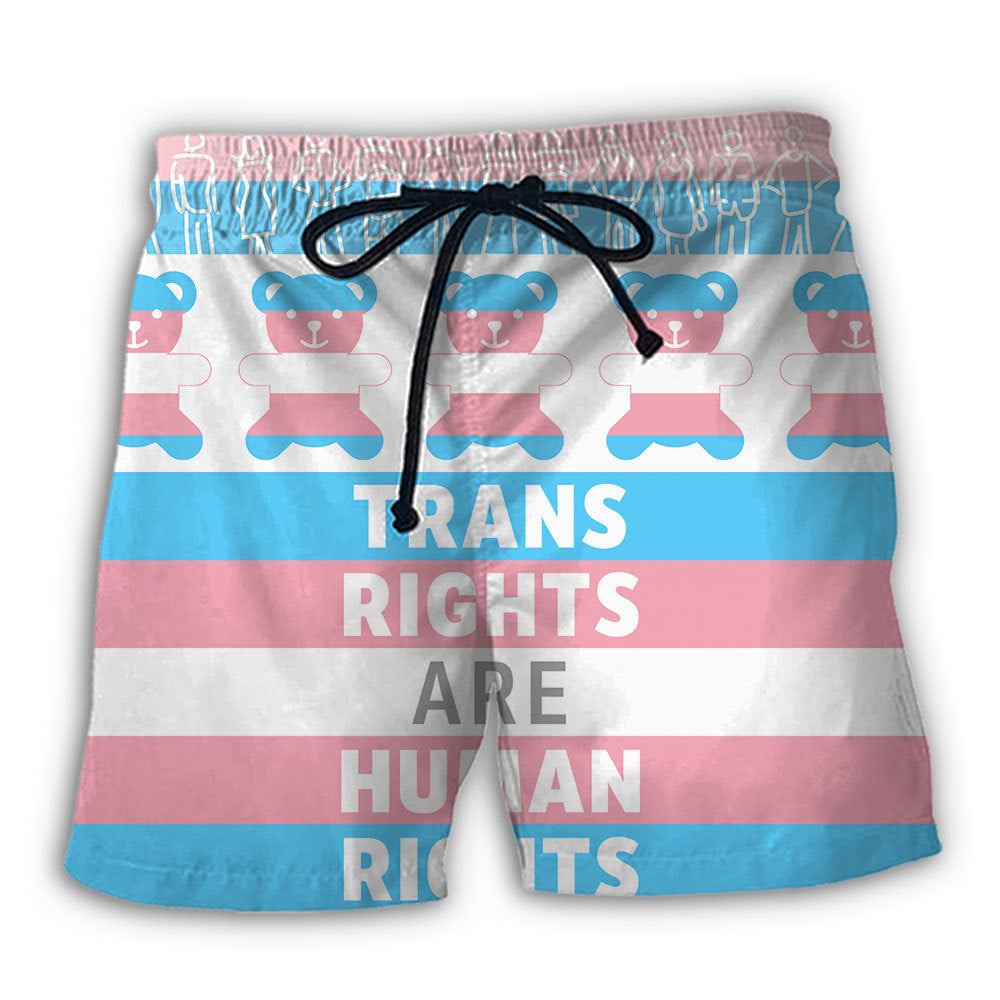 Rainbow Pride Beach Shorts For Beach Days And Comfortable Daily Use