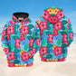 Tropical Flowers Hoodie For Relaxed Daily Wear Weekend Outings And Thoughtful Gifting