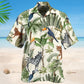 Tropical Animals Hawaiian Shirt For Coastal Travel, Casual Events, And Comfortable Summer Wear