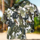 Tropical Bird Hawaiian Shirt With All Over Print For Summer Vacation Beach Travel And Casual Wear