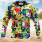 Tropical Floral Cocktail Hoodie For Everyday Wear Outdoor Adventures And Comfortable Style