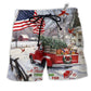 Truck All Hearts Come Home For Christmas With Beach Shorts For Seasonal Summer Travel