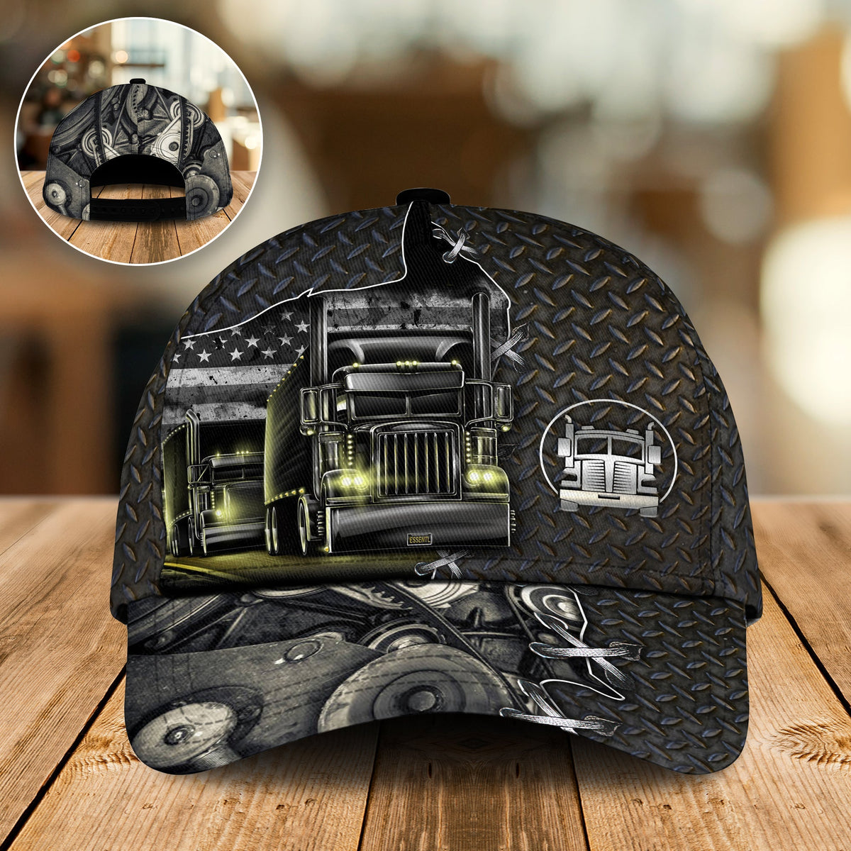 Truck Night Drive Classic Cap For Travel Adventures Weekend Wear And Casual Style