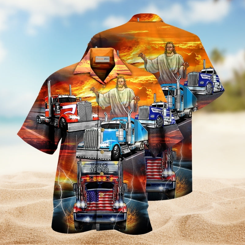 Fishing Adventure Graphic Hawaiian Shirt All Over Print Detail For Summer Travel