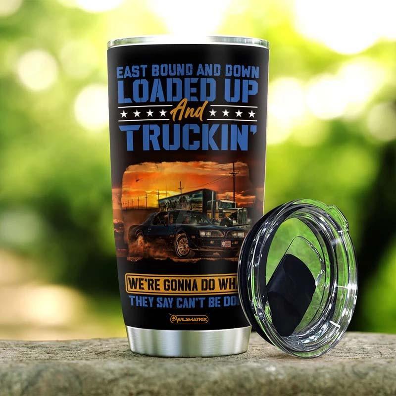 Truck Driver Personalized 20 Oz Tumbler For Coffee Travel And Daily Drinks