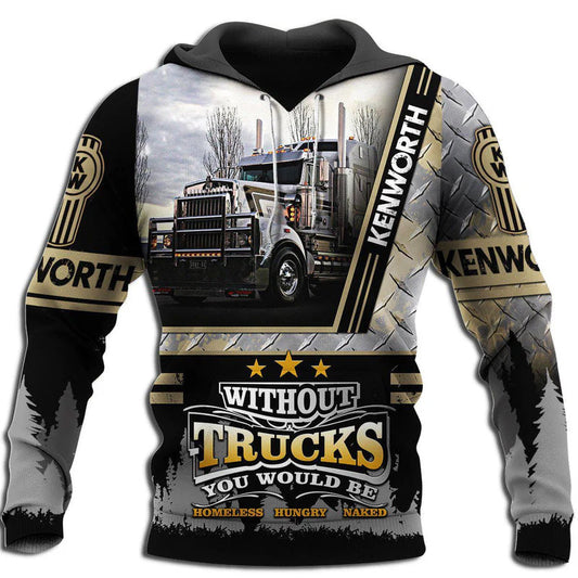 Truck Humor Hoodie For Automotive Enthusiasts Road Trips And Casual Everyday Wear