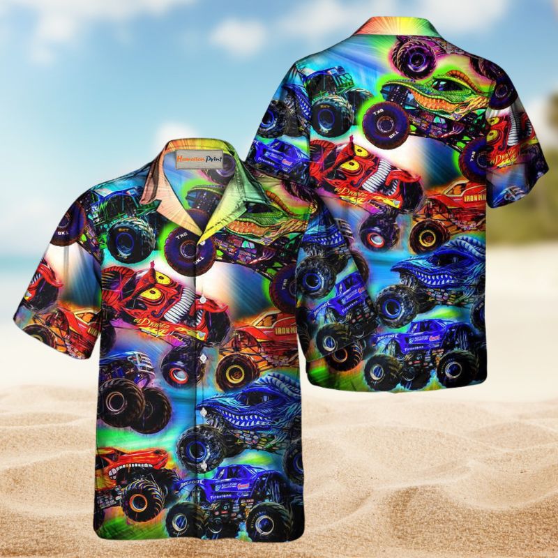 Truck This Is How I Roll Hawaiian Shirt For Road Trips Beach Vacations And Relaxed Summer Adventures