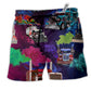 Truck You Can Smoke Here Truck Drivers Hawaiian Beach Shorts For Weekend Getaways And Travel