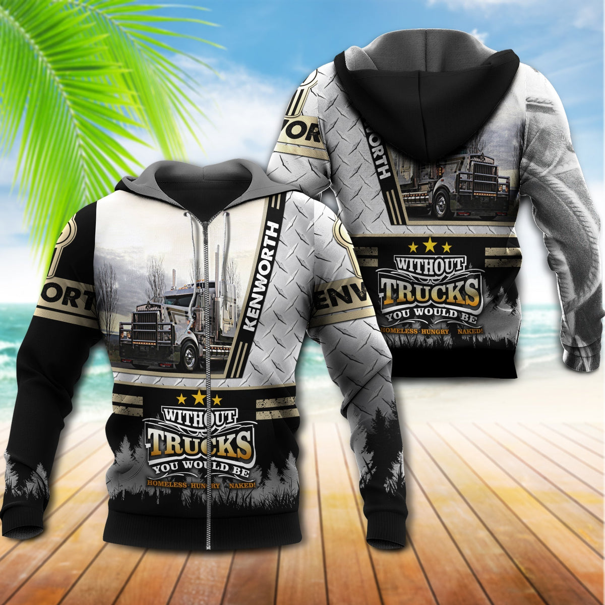 Truck Life Without Hoodie For Vehicle Lovers Weekend Events And Thoughtful Gifting