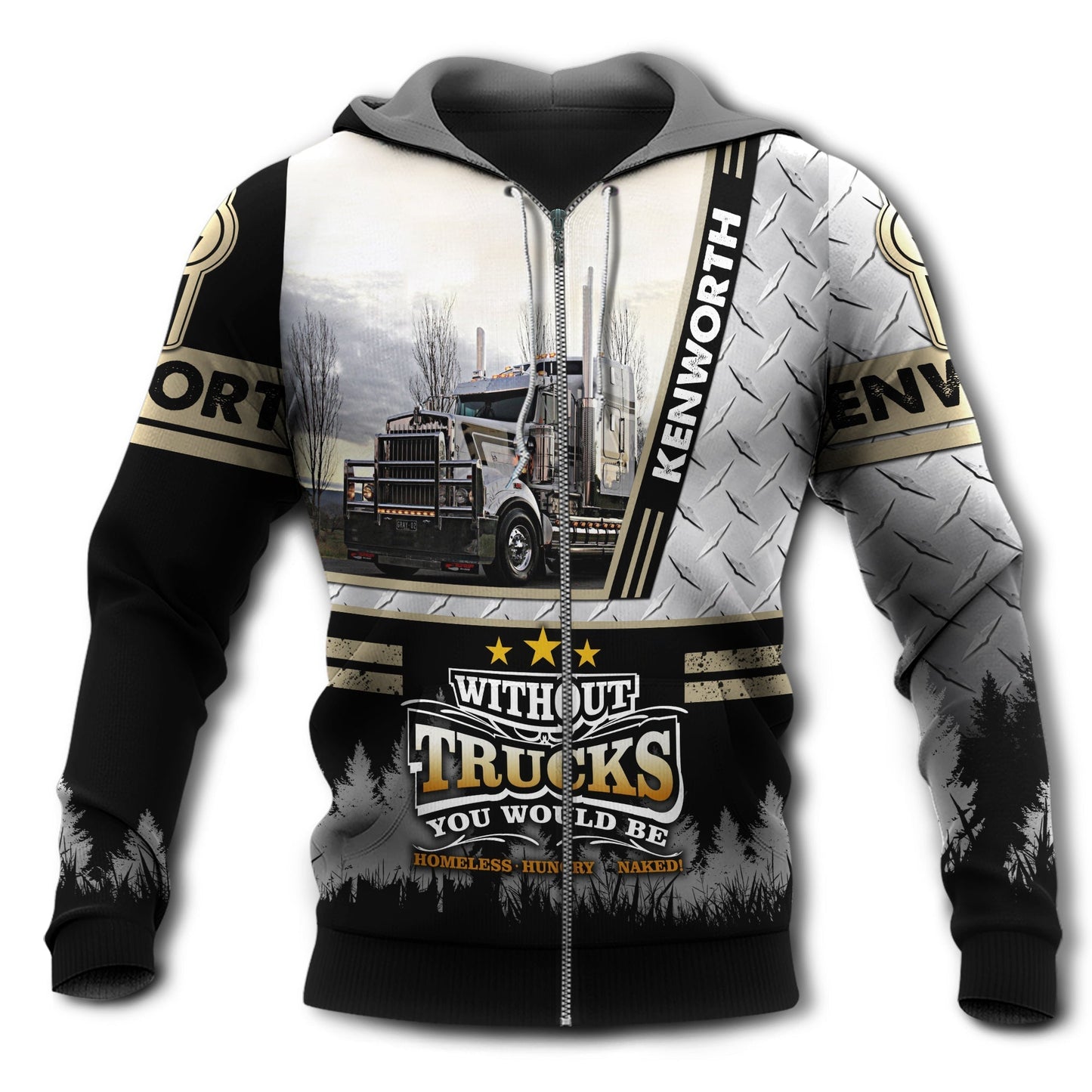 Truck Life Without Hoodie For Vehicle Lovers Weekend Events And Thoughtful Gifting