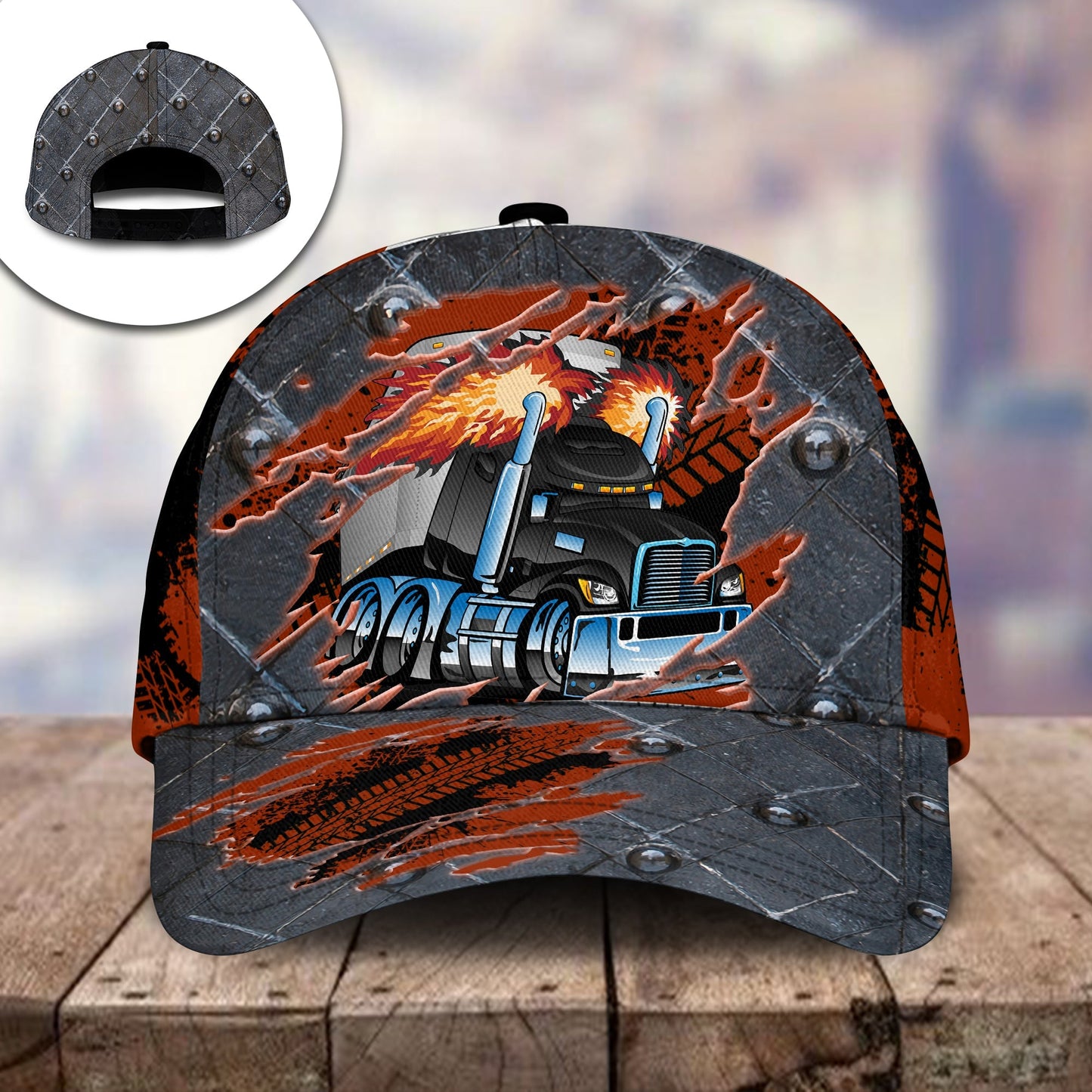 Truck Driver Vintage Lifestyle Classic Cap For Casual Styling Beach Days And Weekend Adventures