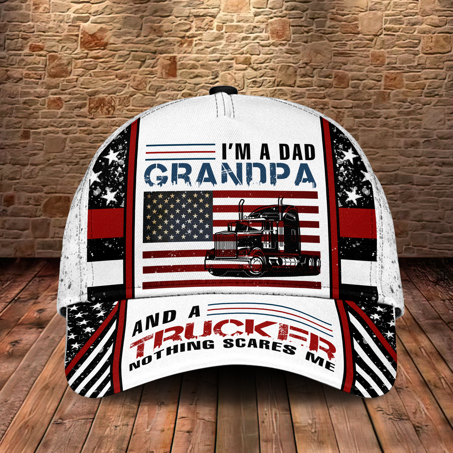 Truck Driver Lifestyle Nothing Scares Me Classic Cap For Weekend Adventures Festivals And Gift Giving