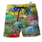 Truck Pickup Trucks This Is How I Roll Hawaiian Beach Shorts For Weekend Getaways And Travel