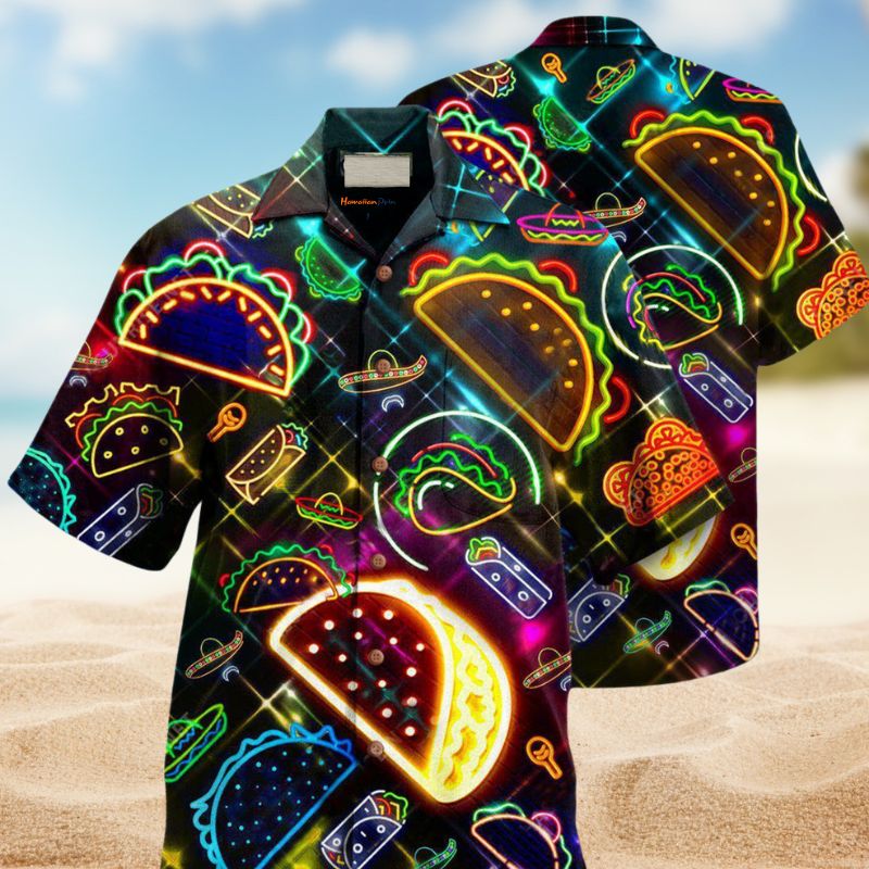 Tuesday Taco Hawaiian Shirt For Resort Trips, Coastal Parties, And Warm Weather Style