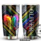 LGBT Dragon Colorful Love Personalized 20 Oz Tumbler For Coffee Travel And Daily Drinks