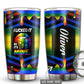 LGBT Pride Lip Love Personalized 20 Oz Tumbler For Coffee Travel And Daily Drinks