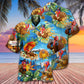 Happy Turkey Thanksgiving Hawaiian Shirt For Summer Vacation And Beach Travel