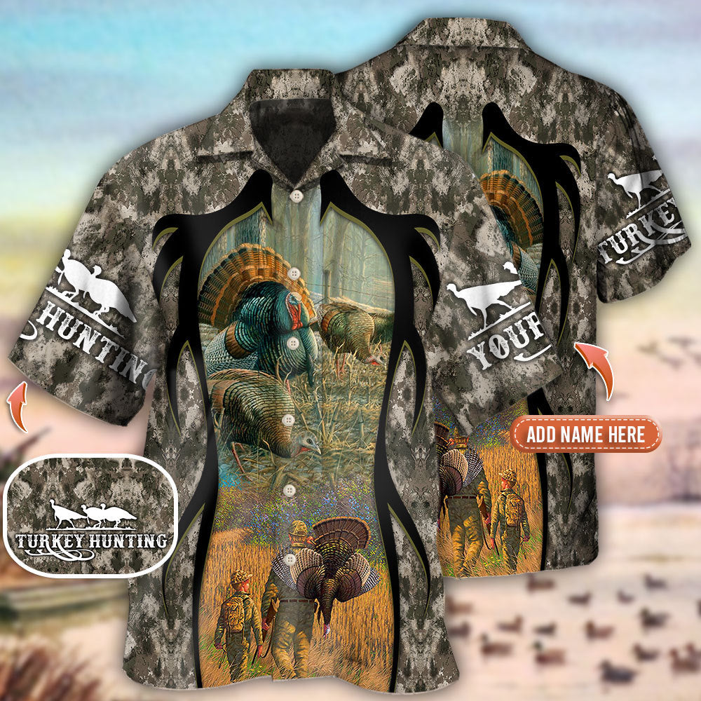Turkey Hunting Personalized Hawaiian Shirt For Warm Weather Adventures And Everyday Comfort