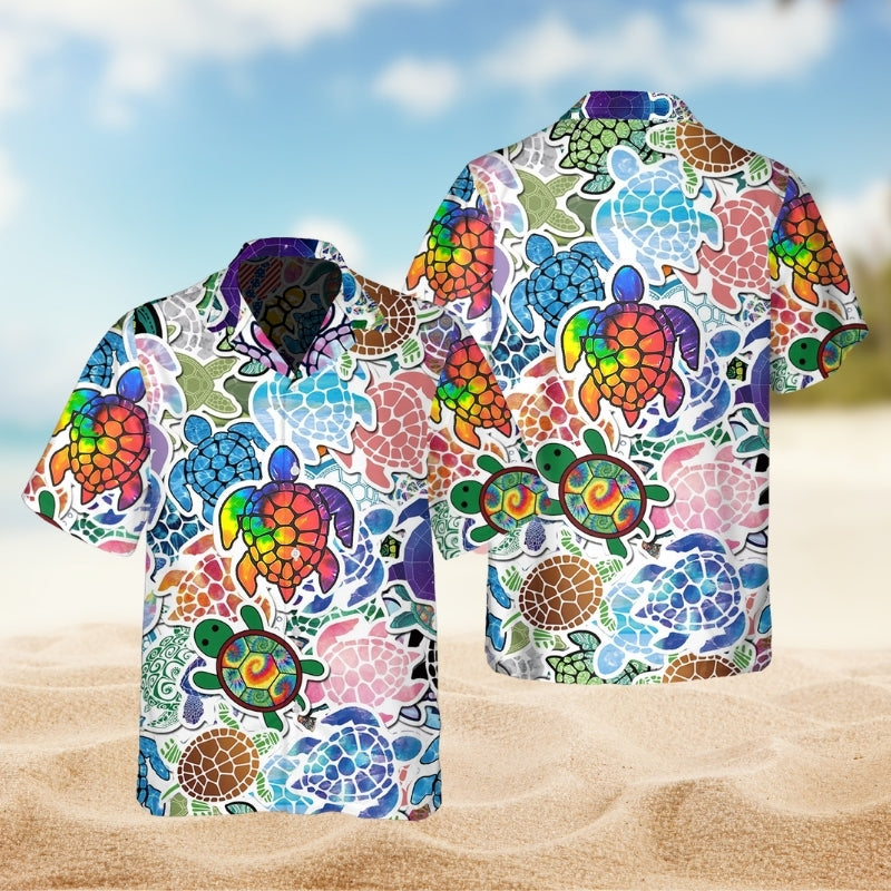 Vintage Gardening Plants Hawaiian Shirt Fabric Pattern Detail For Weekend Trips