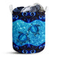 Turtle Galaxy On Ocean Laundry Basket For Bathroom Bedroom Storage