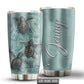 Turtle Lover In Blue Water Personalized 20 Oz Tumbler For Coffee Travel And Daily Drinks