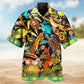 Turtle Rabbit Steady Race Hawaiian Shirt For Tropical Holidays, Outdoor Gatherings, And Everyday Comfort