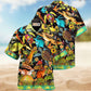 Turtle Rabbit Steady Race Hawaiian Shirt For Tropical Holidays, Outdoor Gatherings, And Everyday Comfort