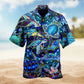 Patriotic American Saxophone Music Hawaiian Shirt All Over Print Detail For Weekend Trips