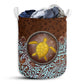 Small Size Turtle Vignette Yellow Turtle Laundry Basket For Bathroom Bedroom Storage