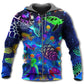 Turtle Glowing Ocean Hoodie For Sea Inspired Outfits Travel And Thoughtful Gifting