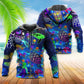 Turtle Glowing Ocean Hoodie For Sea Inspired Outfits Travel And Thoughtful Gifting