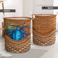 Turtle Rattan Texture So Classic Laundry Basket For Room Home Organizer